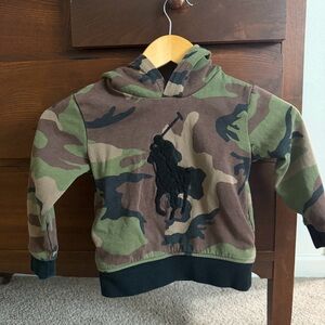 Polo by Ralph Lauren Kids Camo Hoodie - Green/Brown/Black